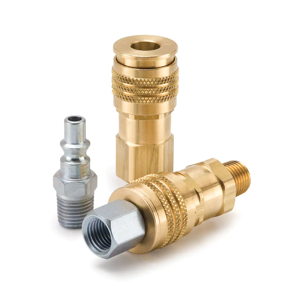 派克HA 系列陰接頭 - 用于空氣軟管和工具快換接頭（氣動(dòng)，空氣），可與ARO的210系列進(jìn)行互換