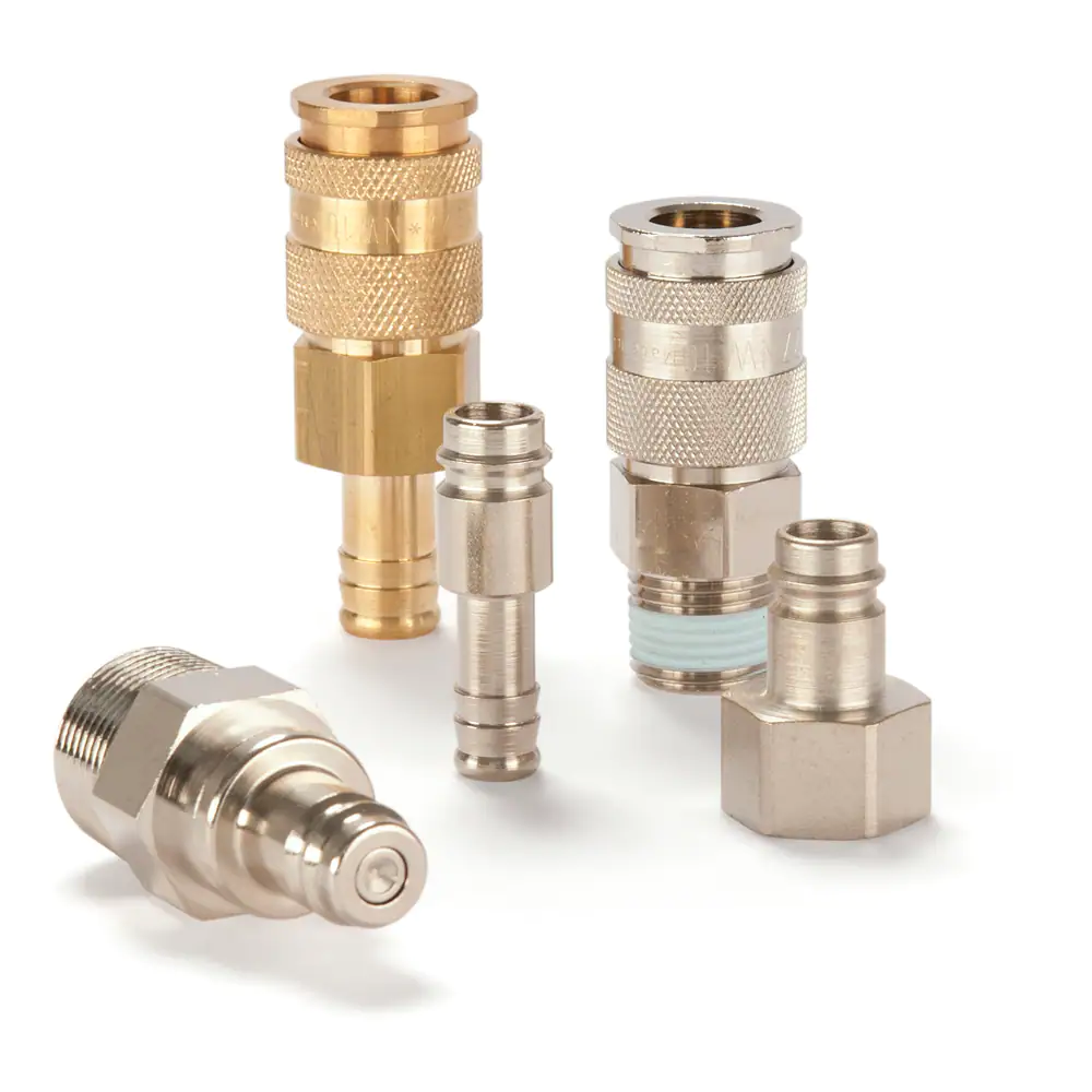 派克27 系列優(yōu)質(zhì)快換接頭，符合歐洲標(biāo)準(zhǔn)結(jié)構(gòu)