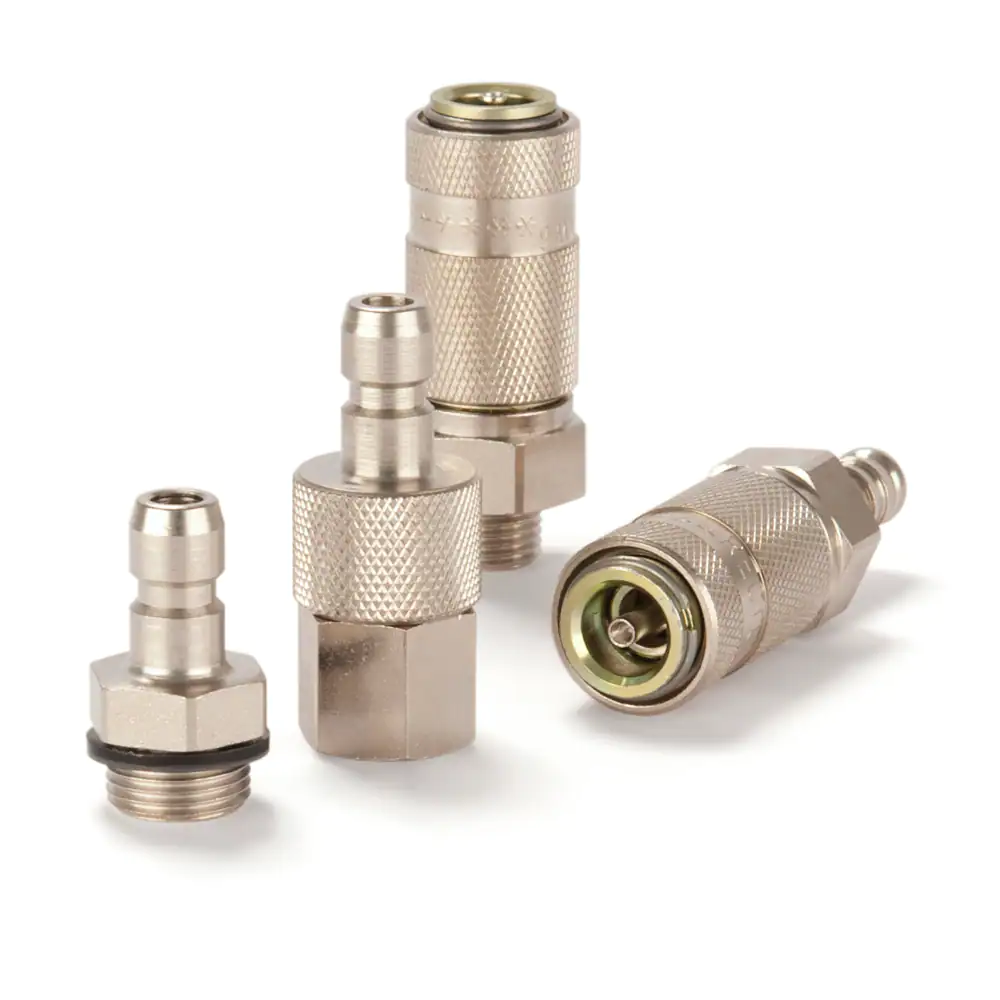 Parker優(yōu)質(zhì)的氣動快換接頭，符合德國工業(yè)標準結(jié)構(gòu)，51系列