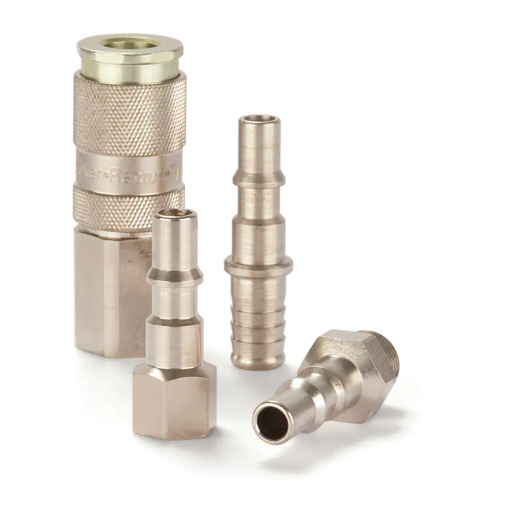 派克84系列快換接頭，符合ISO 6150 C標準結構