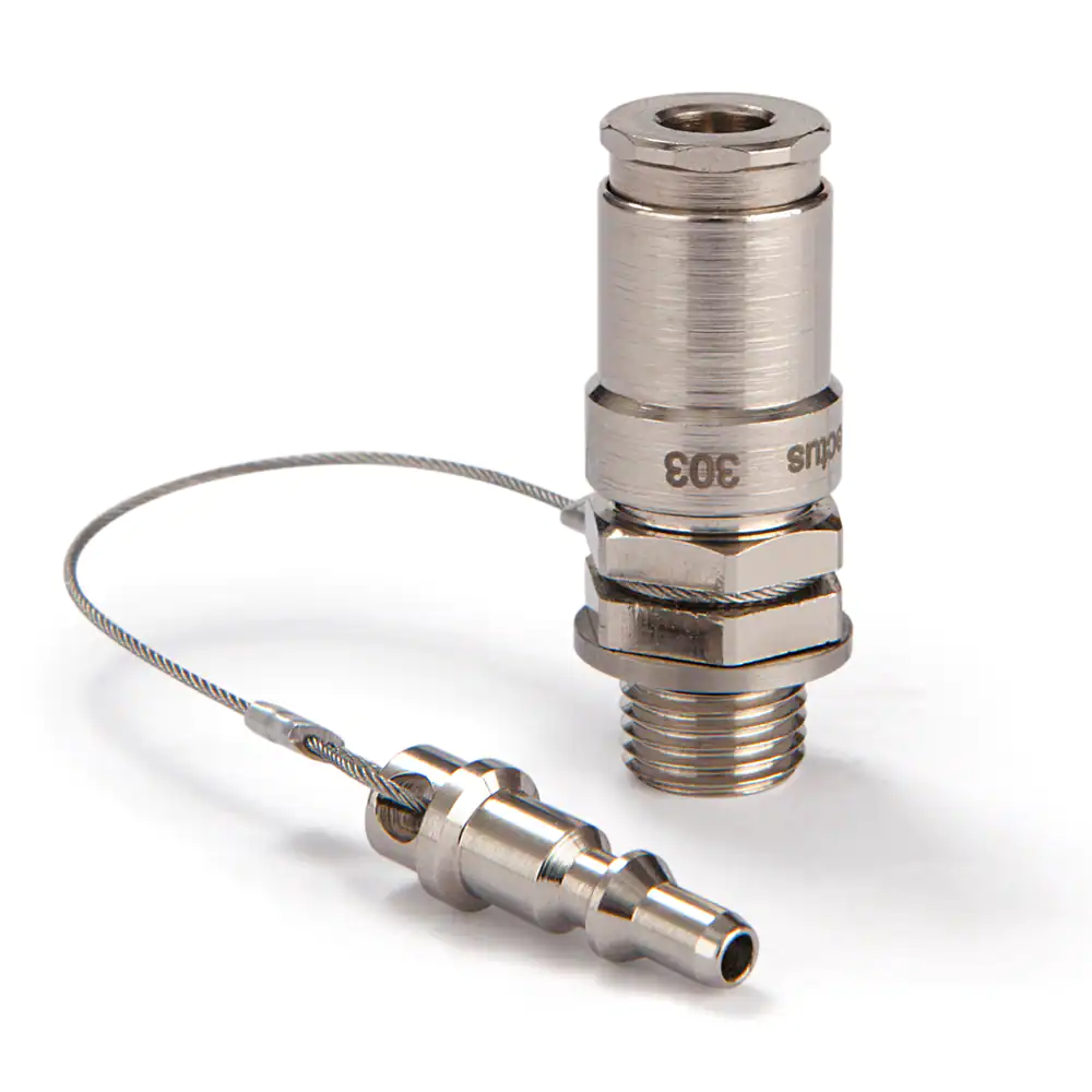 派克303系列快換接頭，符合ISO 6150 C 外形設(shè)計(jì)，用于鐵路應(yīng)用