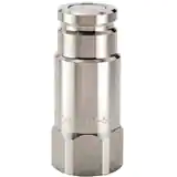 派克FS 系列快換陽(yáng)接頭 - 使用化學(xué)兼容性強(qiáng)的316 不銹鋼材料，無(wú)溢流型，承壓可達(dá)2000psi