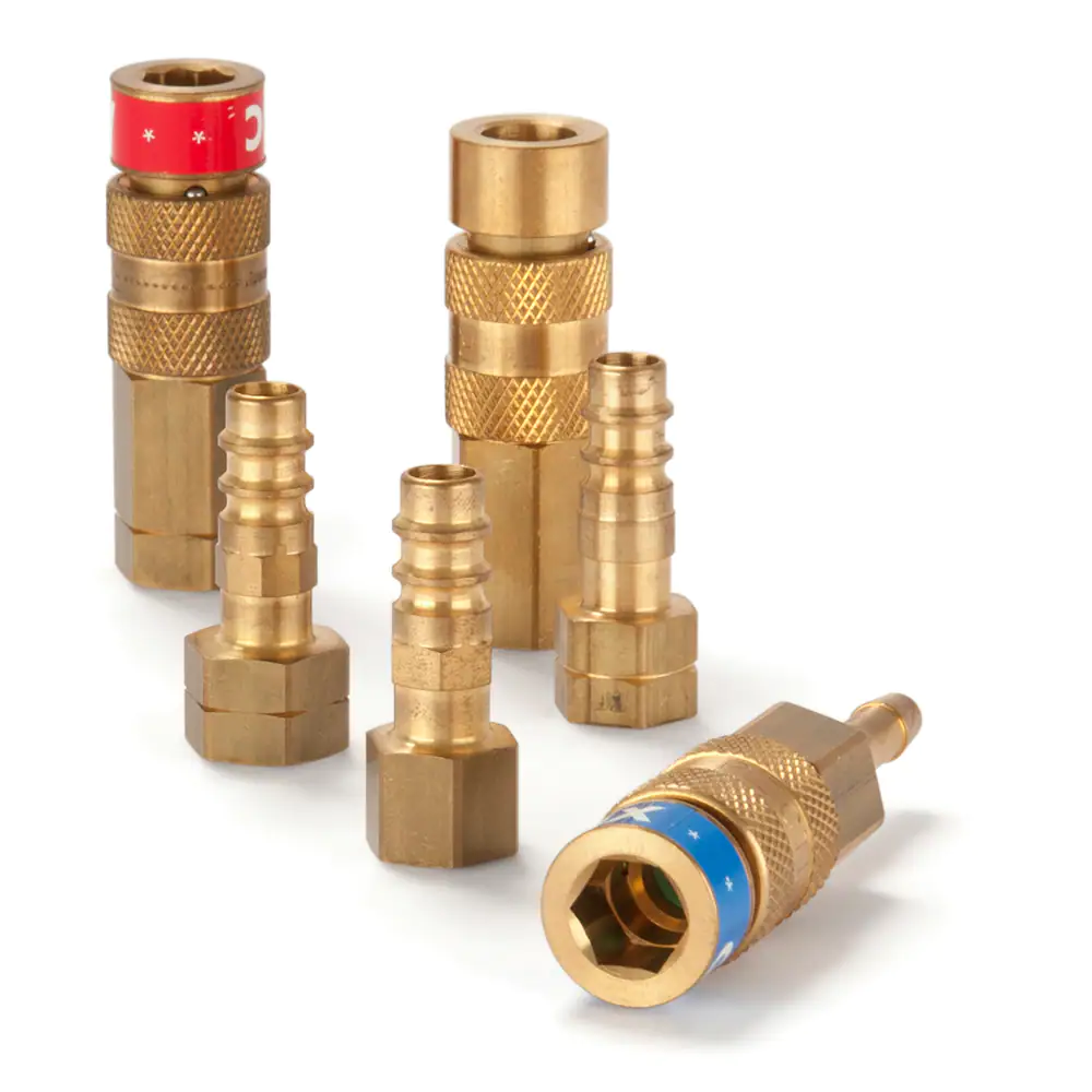 派克65-67 系列，帶標(biāo)識(shí)系統(tǒng)的快換，專(zhuān)為燃?xì)庖约把鯕鈶?yīng)用而設(shè)計(jì)