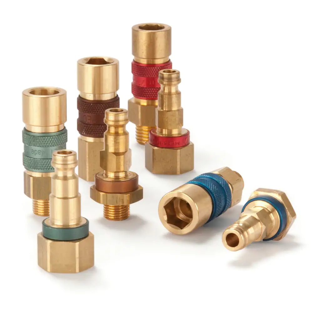 派克21系列，帶標(biāo)識(shí)系統(tǒng)快換接頭