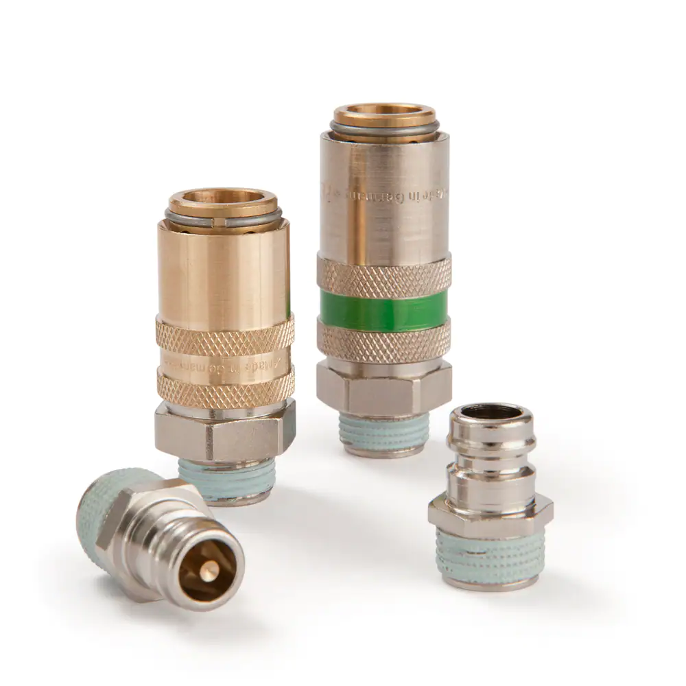 派克10/11/12系列快換接頭，符合歐洲標(biāo)準(zhǔn)結(jié)構(gòu)